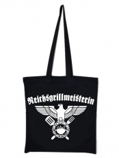 Stoffbeutel - Reichsgrillmeisterin - weiß Stoffbeutel - Reichsgrillmeisterin - weiß
