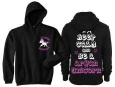 Frauen - Kapuzenpullover - Aryan Unicorn - Motiv2 Frauen - Kapuzenpullover - Aryan Unicorn - Motiv2