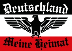 Deutschland meine Heimat - Aufkleber Paket 100 Stück Deutschland meine Heimat - Aufkleber Paket 100 Stück
