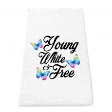 Handtuch - young, white & free Handtuch - young, white & free