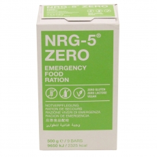 Notverpflegung - NRG-5 - ZERO - 500 g (9 Riegel) Notverpflegung - NRG-5 - ZERO - 500 g (9 Riegel)