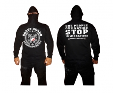 Ninja Kapuzenpullover - Coastguard - s/w/r - Motiv 1 Ninja Kapuzenpullover - Coastguard - s/w/r - Motiv 1