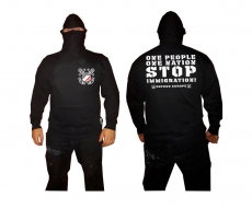 Ninja Kapuzenpullover - Coastguard - s/w/r - Motiv 2 Ninja Kapuzenpullover - Coastguard - s/w/r - Motiv 2