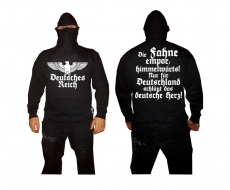Ninja Kapuzenpullover - Deutsches Herz Ninja Kapuzenpullover - Deutsches Herz