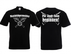 T-Hemd - Reichsjägermeister - Motiv 2 - schwarz T-Hemd - Reichsjägermeister - Motiv 2 - schwarz