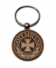Holzanhänger - Gott mit uns - Motiv 3 Holzanhänger - Gott mit uns - Motiv 3