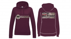 Frauen College Hoodie - Deutschland wird wieder auferstehen - burgundy Frauen College Hoodie - Deutschland wird wieder auferstehen - burgundy
