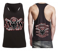 Muskelshirt/Tank Top Racer Back - Aryan Warrior+++Einzelstück+++ Muskelshirt/Tank Top Racer Back - Aryan Warrior+++Einzelstück+++