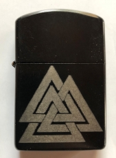 Sturmfeuerzeug - schwarz - Picts Knoten