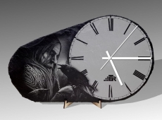 Standuhr aus Naturschiefer - Odin Standuhr aus Naturschiefer - Odin