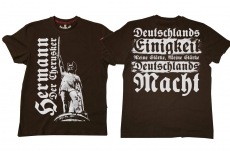 Premium Shirt - Hermann der Cherusker - braun Premium Shirt - Hermann der Cherusker - braun