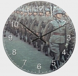 Wanduhr aus Glas - Parade Wanduhr aus Glas - Parade