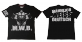 Premium Shirt - GSD - männlich/weiss/deutsch - schwarz Premium Shirt - GSD - männlich/weiss/deutsch - schwarz