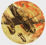 Wanduhr aus Glas - Stuka Wanduhr aus Glas - Stuka