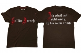 Premium Shirt - Solide Arisch - schwarz Premium Shirt - Solide Arisch - schwarz