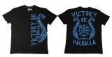 Premium Shirt - Victory or Valhalla - schwarz/blau Premium Shirt - Victory or Valhalla - schwarz/blau