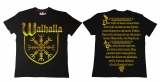 Premium Shirt - Walhalla - Brust groß - gold Premium Shirt - Walhalla - Brust groß - gold