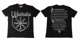 Premium Shirt - Walhalla - Brust groß - silber Premium Shirt - Walhalla - Brust groß - silber