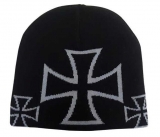Mütze - Eisernes Kreuz - groß - grau Mütze - Eisernes Kreuz - groß - grau