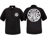 Polo-Shirt - Anker der Freiheit - Schwarz Polo-Shirt - Anker der Freiheit - Schwarz