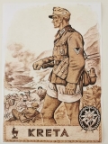 Poster - Kunstdruck - Gebirgsjäger Kreta Poster - Kunstdruck - Gebirgsjäger Kreta
