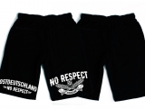 Short - Ostdeutschland - No Respect - schwarz/weiß Short - Ostdeutschland - No Respect - schwarz/weiß