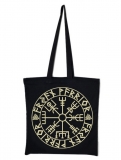 Stoffbeutel - Aryan Warrior - Vegvisir - schwarz/beige Stoffbeutel - Aryan Warrior - Vegvisir - schwarz/beige