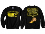 Pullover - Saufen gegen Links - schwarz/gelb Pullover - Saufen gegen Links - schwarz/gelb
