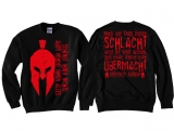 Pullover - Sparta - Schenkt Ihnen nichts - Nehmt Ihnen alles - schwarz/rot Pullover - Sparta - Schenkt Ihnen nichts - Nehmt Ihnen alles - schwarz/rot