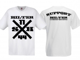 T-Hemd - Support Hilter - großer Druck - weiß/schwarz T-Hemd - Support Hilter - großer Druck - weiß/schwarz