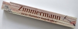 Zollstock - Zimmermann - Z065+++Nur wenige da+++ Zollstock - Zimmermann - Z065+++Nur wenige da+++