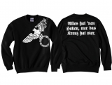 Pullover - Alles hat nen Haken, nur das Kreuz hat vier Pullover - Alles hat nen Haken, nur das Kreuz hat vier