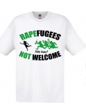 T-Hemd - Rapefugees not Welcome - weiß T-Hemd - Rapefugees not Welcome - weiß
