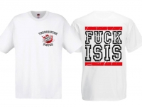 T-Hemd - Terroristen Fister - Motiv 1 - weiß T-Hemd - Terroristen Fister - Motiv 1 - weiß