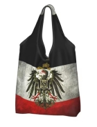 Polyester Beutel - Reichsadler - schwarz weiß rot - vintage Polyester Beutel - Reichsadler - schwarz weiß rot - vintage