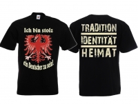 T-Hemd - Ich bin stolz Deutscher zu sein - schwarz T-Hemd - Ich bin stolz Deutscher zu sein - schwarz