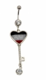 Piercing - Bauchnabel - Herz Piercing - Bauchnabel - Herz