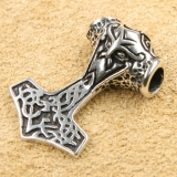 Silber Kettenanhänger - Thors Hammer - 925 Silber Silber Kettenanhänger - Thors Hammer - 925 Silber