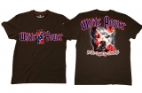 Premium Shirt - White Power - Dog Face - Südstaaten - braun Premium Shirt - White Power - Dog Face - Südstaaten - braun