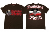 Premium Shirt - Deutsches Reich - braun Premium Shirt - Deutsches Reich - braun