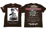 Premium Shirt - Helden für Deutschland - Michael Wittmann - braun Premium Shirt - Helden für Deutschland - Michael Wittmann - braun