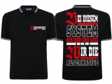 Polo-Shirt - Ultrarechts Wunschtext - Alternative Polo-Shirt - Ultrarechts Wunschtext - Alternative