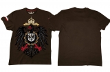 Premium Shirt - alter Reichsadler - Motiv1 - braun Premium Shirt - alter Reichsadler - Motiv1 - braun