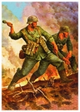 Wandbild - „Kämpfer“ (1943) Wandbild - „Kämpfer“ (1943)