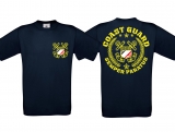 T-Hemd - Coastguard - s/w/r - navy/gelb - Motiv3 T-Hemd - Coastguard - s/w/r - navy/gelb - Motiv3