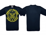 T-Hemd - Coastguard - navy/gelb - Motiv2 T-Hemd - Coastguard - navy/gelb - Motiv2