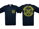T-Hemd - Coastguard - navy/gelb - Motiv3 T-Hemd - Coastguard - navy/gelb - Motiv3
