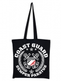 Stoffbeutel - Coast Guard - s/w/r - weiß Stoffbeutel - Coast Guard - s/w/r - weiß