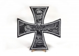 Schieferplatte - Eisernes Kreuz - Afrika Korps Schieferplatte - Eisernes Kreuz - Afrika Korps