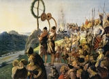 Wandbild - Germanische Sonnwendfeier Wandbild - Germanische Sonnwendfeier